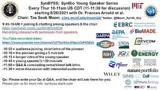 SynBYSS with Prof. Greg Stephanopoulos at MIT & Prof. Ben Woolston at Northeastern University