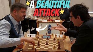 Svidler's Beautiful Attack Against Kramnik | Levitov Chess Week 2023