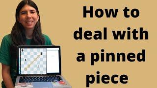 How to deal with a pinned piece