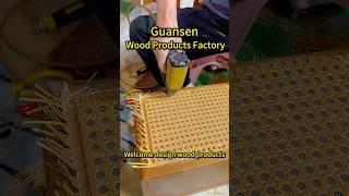 Wood products Home furnishing factory.#design #business #factory #rattan #woodworking #furniture