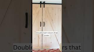 DIY Pantry Sliding Barn Doors