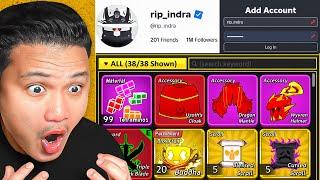 $1 vs $1,000,000 Blox Fruits Account (Owner Account)