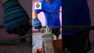 Useful ideas for Metal Bar Bending #shorts #homemadebender #bendingtool #metalbending #bender #diy