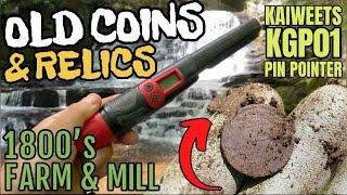 New Metal Detecting Pinpointer to Hunt for OLD COINS & RELICS - KAIWEETS KGP01 Tested