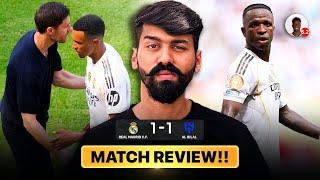 Vinicius Jr Should be Humbled !! Xabi Alonso real madrid debut was okay ?? Al hilal vs Real Madrid