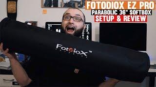 FOTODIOX EZ PRO PARABOLIC 36" SOFTBOX : OFFICIAL TESTING/SET UP & REVIEW