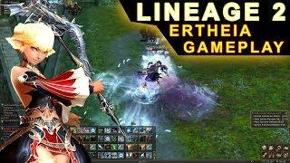 Lineage II - Ertheia Wizard Gameplay (Sayha's Seer Level 100) Garden of Genesis (Magmeld)