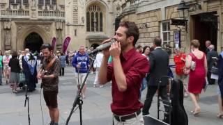 Ave Maria - Danny Boy - (covers) - Govardo - Dominik Sky & Jack Rose - Busking - Bath - UK