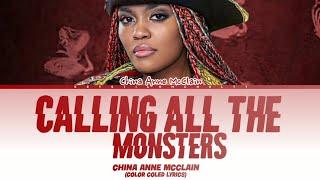 China Anne McClain - Calling All The Monsters. A.N.T Farm (Color Coled Lyrics)