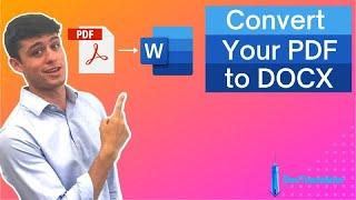 How To Convert Your PDF to DOCX with DocTranslator