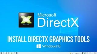 Install DirectX Graphics Tools In Windows 10 / 11