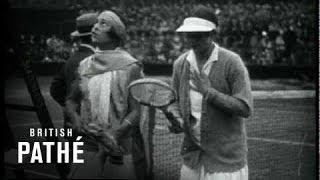 Wimbledon Tennis Finals - Archive footage montage, 1910-1970