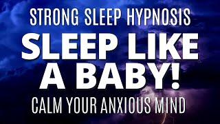 Deep Sleep Hypnosis and Guided Meditation to Fall Asleep Fast + Calm Your Busy Mind  | Dark Screen