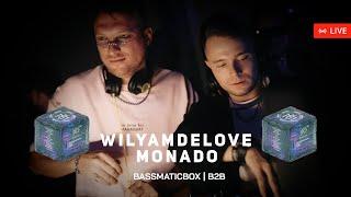 WilyamDeLove b2b Monado @ Live Bassmatic BOX B2B (Siyanie club) | Indie Dance | 4k HDR