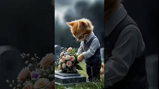Cat and his mother and cat and his mom emotion #trendingshorts #vrialshort #youtubeshorts
