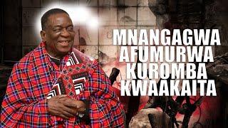 Zvese Bvu-u Pachena: Mnangagwa Afumurwa Kuromba Kwaakaita Nekubata Mushonga Kwaanoita