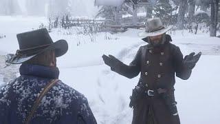 All the camp dialogues between Micah and Arthur