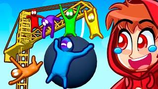 7 Friends vs CRANE (Gang Beasts)