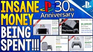 INSANE Money Being Spent on PS5 30th Anniversary SCALPER Prices!