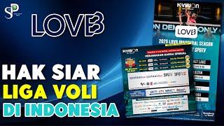 Hak Siar League One Volleyball Di Streaming, Parabola, dan TV DIgital,