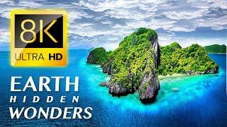 EARTH'S HIDDEN WONDERS 8K ULTRA HD - #8K for Relaxation & Calming Music