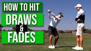 How to Hit Draws and Fades In the Golf Swing