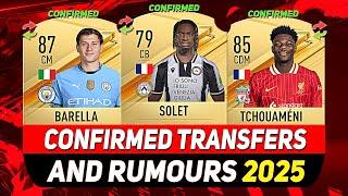 NEW CONFIRMED TRANSFERS & RUMOURS!  ft. SOLET, BARELLA, TCHOUAMÉNI...etc