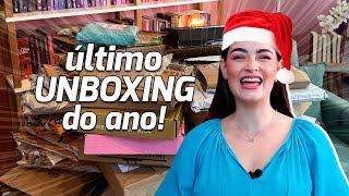 50 LIVROS NOVOS (no último unboxing de 2024) 