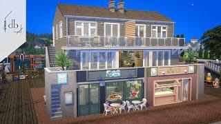 The NOSTALGIA Series | Chippy & Ice Cream Shop | The Sims 4 Speed Build