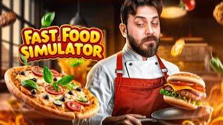 DRAMA BURGERE HOŞ GELDİNİZ! | FAST FOOD SIMULATOR | BÖLÜM 1