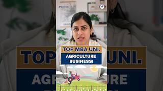 MBA in Agriculture Management! Top Colleges through CUET Exam #mba #shorts #cuet2024 #agribusiness