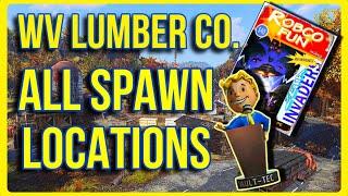 WV Lumber CO. Bobbleheads & Magazines ALL 7 Spawn Locations! Fallout 76