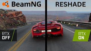 Ray Tracing On VS. Off - BeamNG.drive