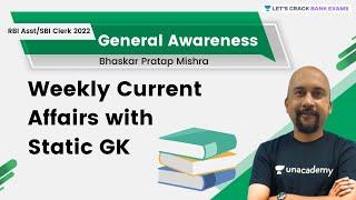 Weekly Current Affairs with Static GK | General Awareness | Bhaskar Mishra