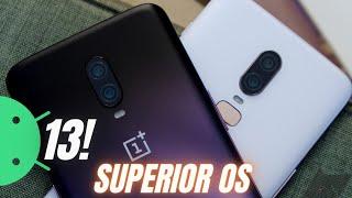 Android 13 for Oneplus 6 & 6t | Superior os Review & Installation #oneplus6 #oneplus6t