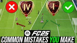 Mistakes YOU make that RANK 1 & ELITE Players DO NOT (TUTORIAL) EA FC 25