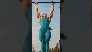  Fitness Girl Doing Pull Ups#femalesoldier #strongwomen #fitness #gym #gymgirls #aigirl