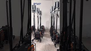 Portable work lights ready to ship out#lighttower #lightmast#telescopicmast#mobilelight#worklight