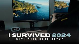 I Survived 2024 With This Desk Setup