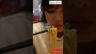 Tasty facts about  #facts #ramen #noodle