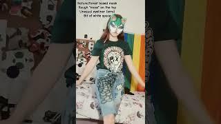 :) #arct1c #antizoo #therianthropy #furry #dontbullyfurries #emo #animalmask #catmask #weirdkid ‍