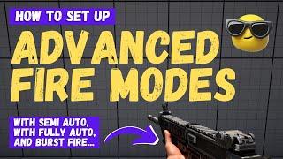 How To Set Up Semi Auto, Full Auto, and Burst Fire Modes - Unreal Engine 5 Tutorial