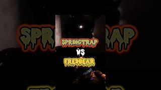 SPRINGTRAP VS FREDBEAR #battle #best #edit #phonk #vs #music #trend #fnaf #shorts #fyp #scary #like