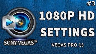 Sony Vegas Pro 15: BEST Render Settings for YouTube 1080p - Tutorial #3