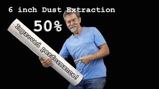 6 inch dust extraction system | 2hp dust extractor | Dave Stanton | home wood shop