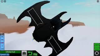 The Batplane In Roblox | Blyouk