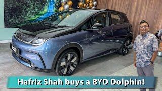 Hafriz Shah buys a new BYD Dolphin EV!