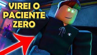 NÃO SUSPEITARAM QUE EU FOSSE O FANTASMA - Roblox Patient Zero