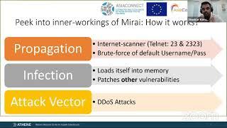 ID2 D2S3 - Case Study for IoT Botnet Mirai and Hands On