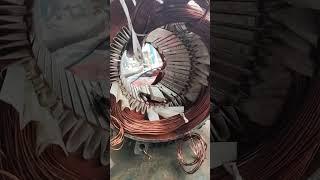 first winding of two speed motor #youtubeshorts #technicalanalysis #hardwork